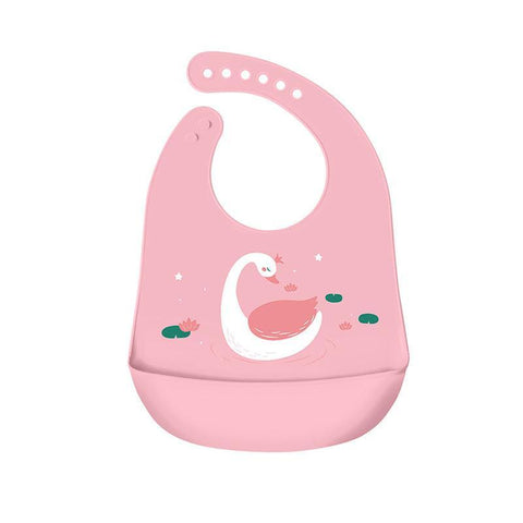 Food catching silicone bib