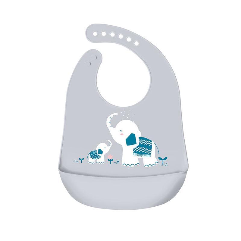 Food catching silicone bib