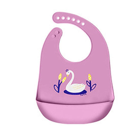 Food catching silicone bib