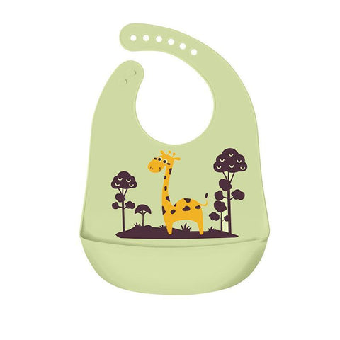 Food catching silicone bib