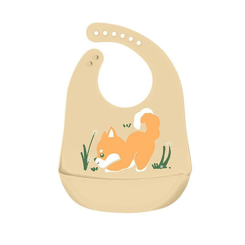 Food catching silicone bib